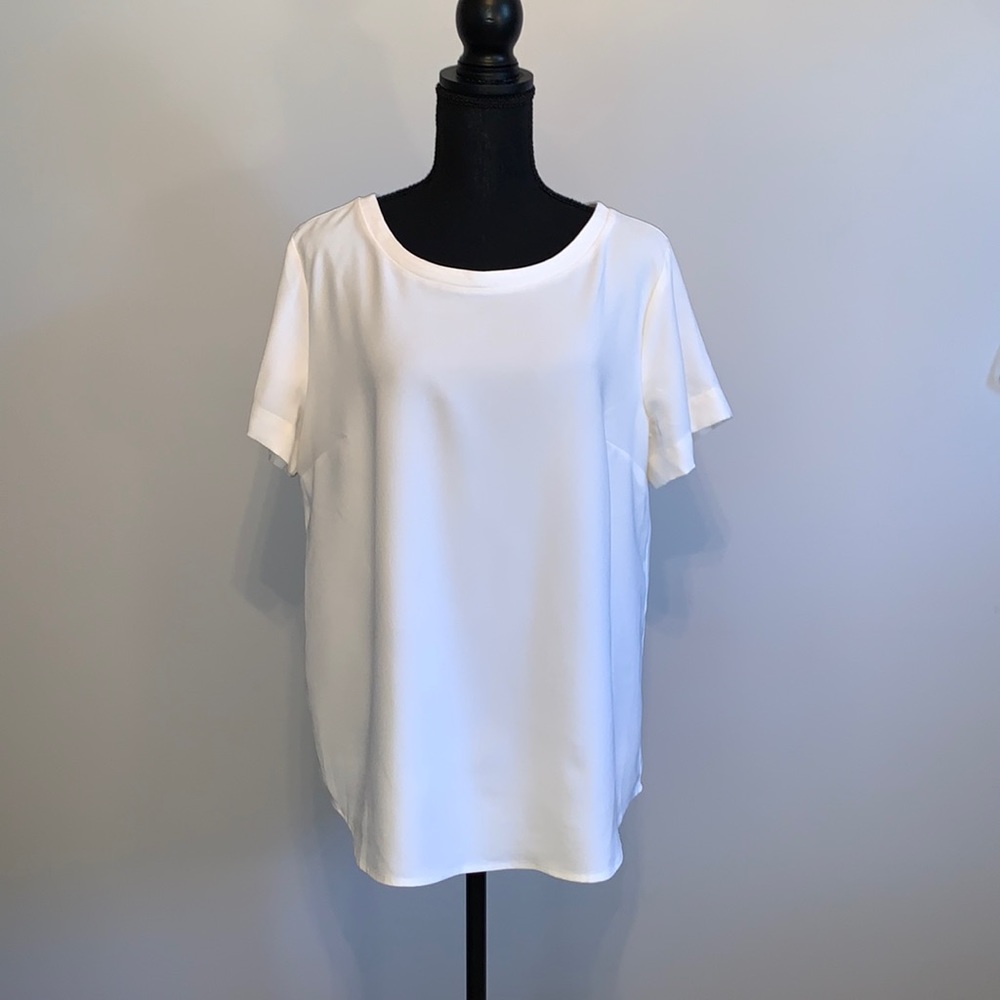 Ann Taylor White Blouse